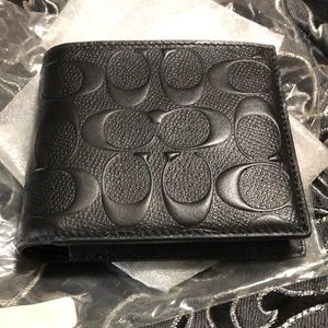 Authentic Black Coach Wallet